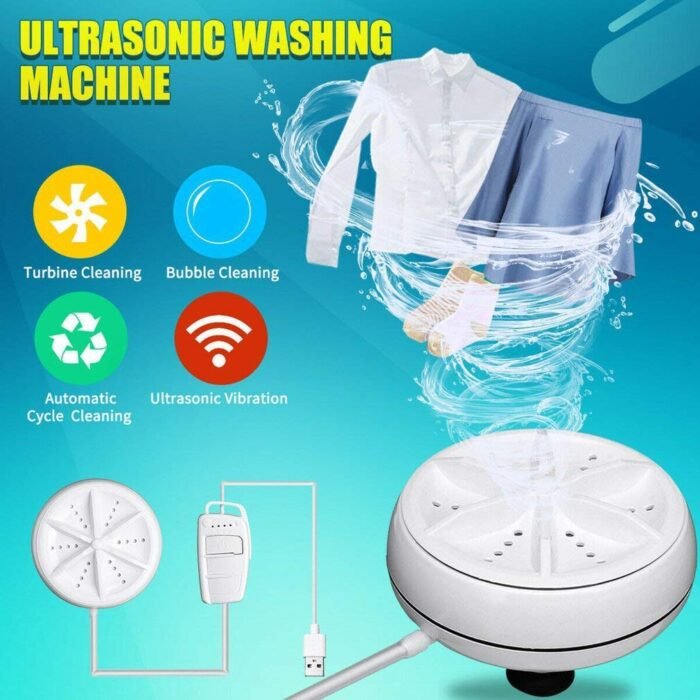 Folding 11L Small Mini Washing Machine