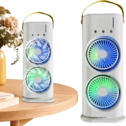 Cold Air Fan Portable USB Rechargeable Cooling Fan