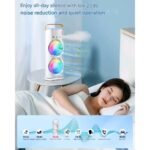 Cold Air Fan Portable USB Rechargeable Cooling Fan