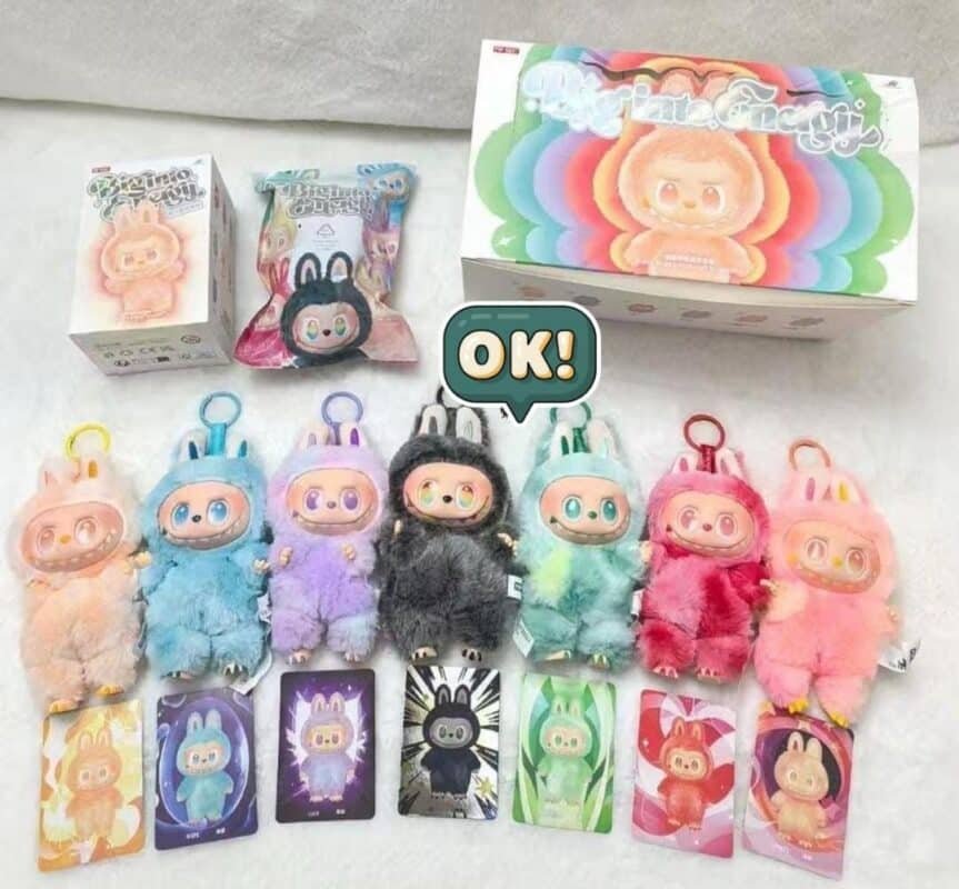 Labubu Doll Macaron Blind Box | Trending Surprise Toy Gift (Random)