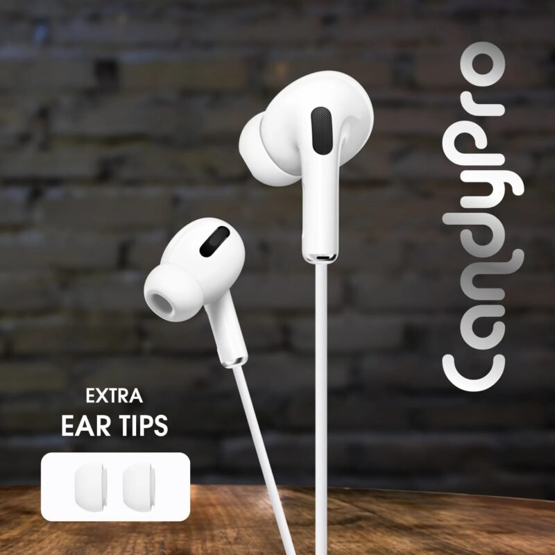 HF24 Type-C Wired Earphones with Mic & Volume Control | 10mm Drivers, Extra Bass, 360° Surround Sound | In-Line Remote | Lightweight & Durable | Compatible with Samsung, OnePlus, Xiaomi, Realme, iQOO, Nothing & More