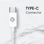 HF24 Type-C Wired Earphones with Mic & Volume Control | 10mm Drivers, Extra Bass, 360° Surround Sound | In-Line Remote | Lightweight & Durable | Compatible with Samsung, OnePlus, Xiaomi, Realme, iQOO, Nothing & More