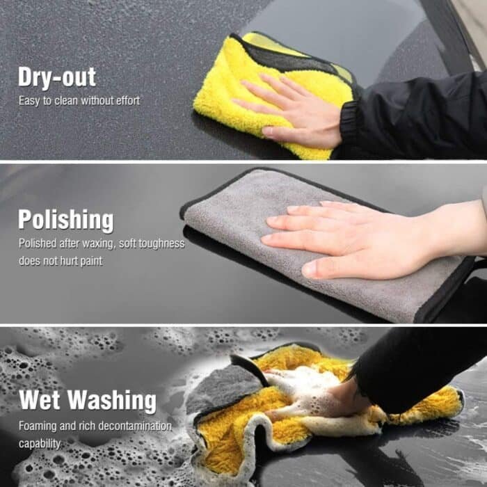 40x40 cm Microfiber Cleaning Towel 300 GSM