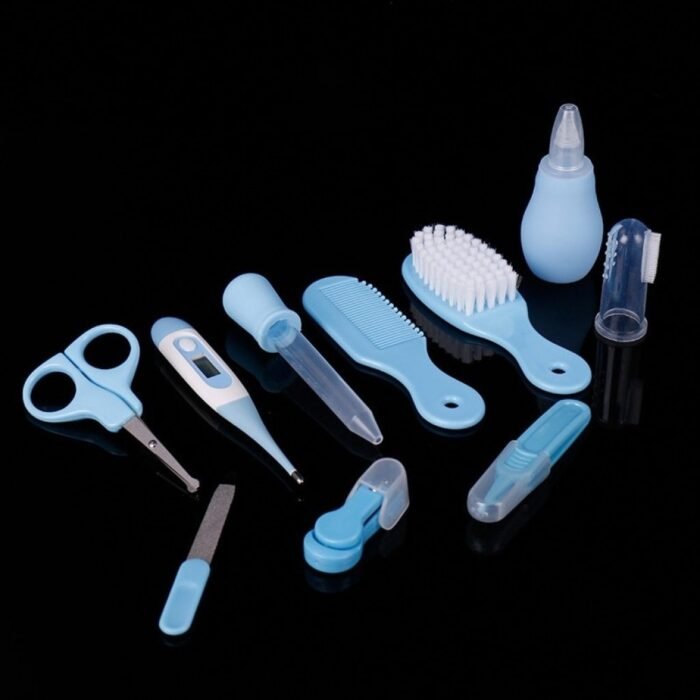10 in 1 Baby Care Grooming Kit (Pink Blue) - Image 7