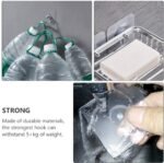 Self Adhesive Screw Sticker Hooks – Pack of 10