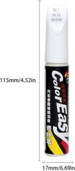 Car Scratch Repair Paint Pen – White, Pack of 1