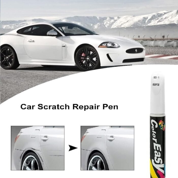 Car Scratch Repair Paint Pen – White, Pack of 1 - Image 2