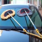 Car Washer Mop with Water Pipe Connector & Brush