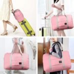 Foldable Nylon Travel Duffle Tote Bag 32L (Buy1 Get 1 Free) - Image 2