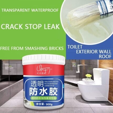 Waterproof Crack Seal Glue 300g with Brush