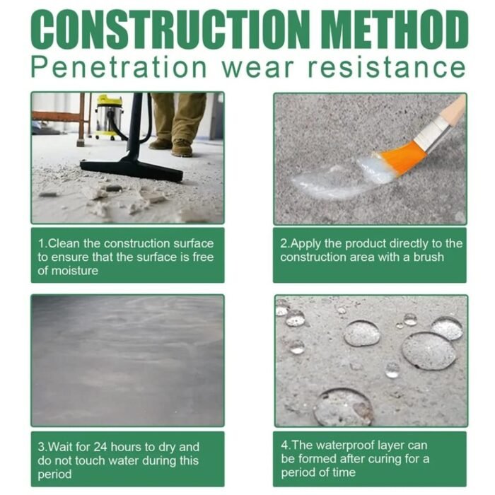 Waterproof Crack Seal Glue 300g with Brush - Image 4