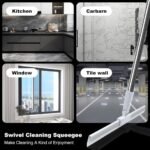 180° Rotate Slim Floor Wiper Magic Broom Sweeper - Image 5
