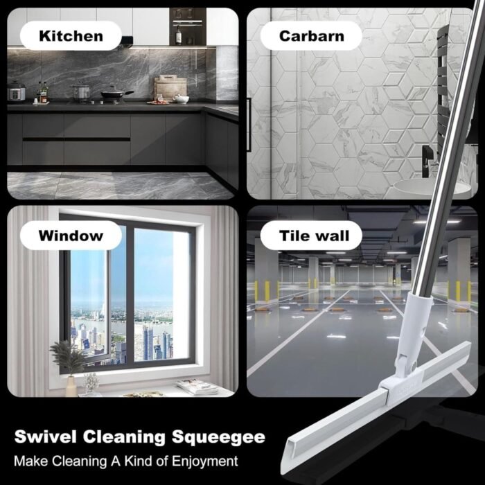 180° Rotate Slim Floor Wiper Magic Broom Sweeper - Image 5