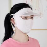 Cap With Mask UV Protection Face Shield for Women