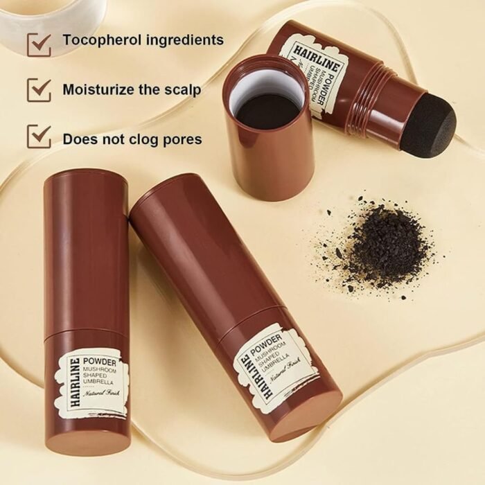 Hair Line Powder Stick Black Quick Root Touch Up - Image 8