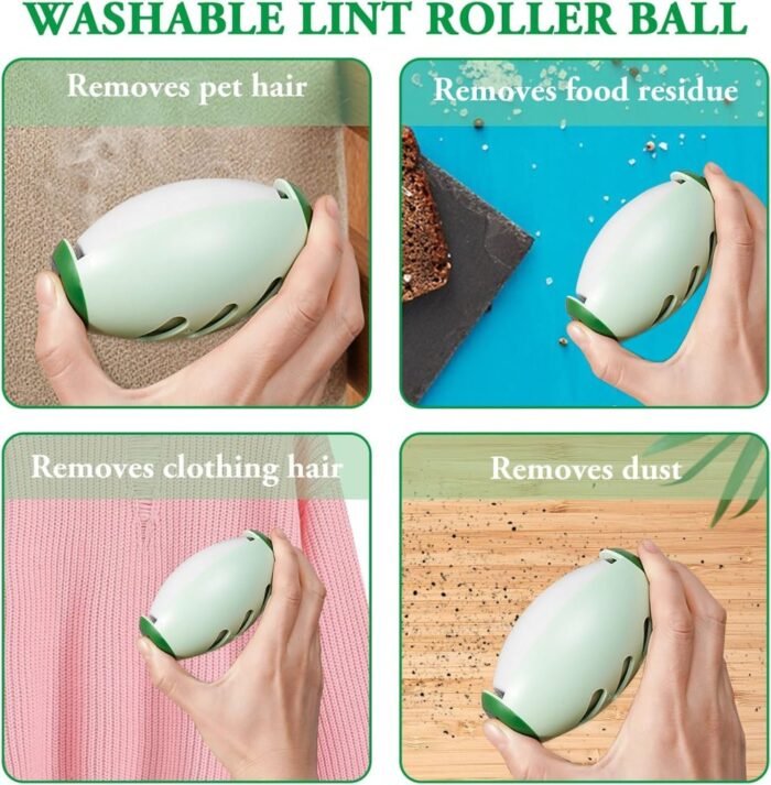 Reusable Lint Roller Ball for Clothes & Pet Hair - Image 4