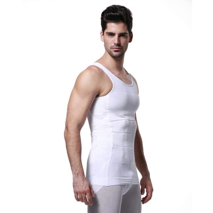 Slimming Shirt for Men Buy 1 Get 1 Free Vest - Image 7