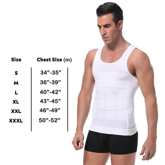Slimming Shirt for Men Buy 1 Get 1 Free Vest - Image 6