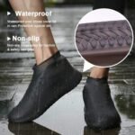 Waterproof Silicone Shoe Cover L Size  (Reusable Random Color) - Image 2