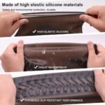 Waterproof Silicone Shoe Cover L Size  (Reusable Random Color) - Image 5