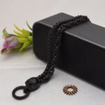 Skull Classic Design Superior Quality Black Color Bracelet For Men - Style C216 - Image 2