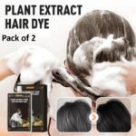 Plant Extract Hair Dye for Gray Hair 200 ml (Pack of 2)