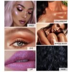 3 Colors Highlighter Stick, Body Glitter Highlighter Powder High Gloss Fairy Makeup - AmazingBaba