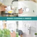 5 in 1 Electric Magic Brush Cleaning Rechargeable Electric Automatic Cleaner - AmazingBaba