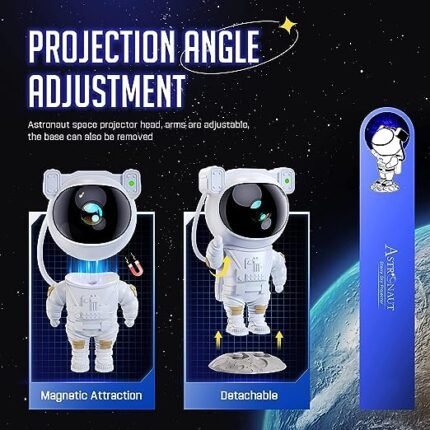 Astronaut Galaxy Projector with Remote Control - AmazingBaba
