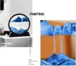 Relaxing Kinetic Sandscape Art Table Desk - Image 5