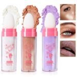 3 Colors Highlighter Stick, Body Glitter Highlighter Powder High Gloss Fairy Makeup - AmazingBaba