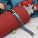 Streamlined Design Superior Quality Multi Color Bracelet - Style C141 - AmazingBaba