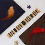 Black & Blue Stone Rudraksh with Diamond Latest Design Gold Plated Bracelet for Men - Style C730/29 - AmazingBaba