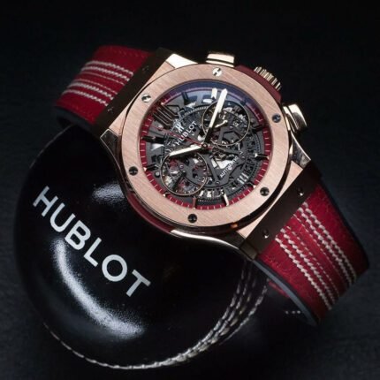 Amazing Red Sporty style leather Men's Watch - AmazingBaba