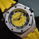 Royal Oak Offshore Silver Yellow watch - AmazingBaba