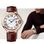 Amazing CR Brown Leather Belt watch - AmazingBaba
