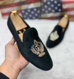 Handmade Embroidered Loafer shoes - Image 6