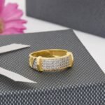 1 Gram Gold Forming Casual Design Premium-Grade Quality Ring for Men - Style A997 - AmazingBaba