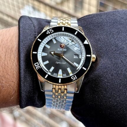 Amazing Premium Heavy Quality Gold Silver Watch - AmazingBaba