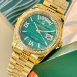 Luxury rlx Gold Diamond Men's watch