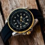 Amazing Luxury Blcak Gold Men's  Watch - AmazingBaba