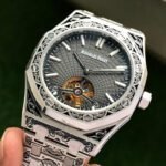 Luxury Double Balance Wheel Openworked watch - Image 2