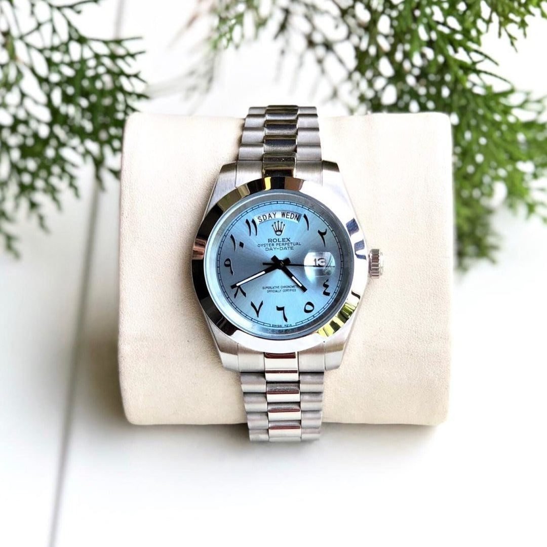 rn-image-picker_lib_temp_b5299631-58a7-49b3-8f00-9094de029ec2 Rlx Stainless Steel Silver bracelet watch - Image 1