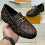 Lv High Quality Leather Loafers Shoes - AmazingBaba