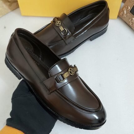 Lv premium inspired loafers shoes - AmazingBaba