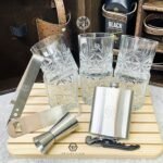 Pp Croc Leather Whisky Case - AmazingBaba