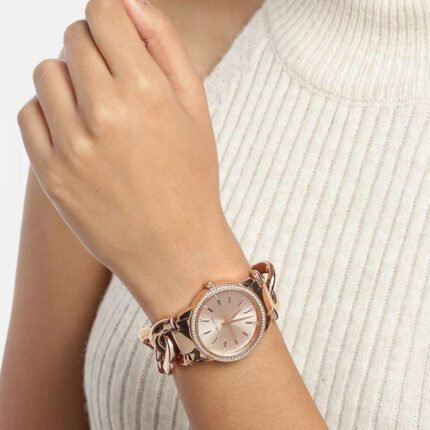 MK premium rose gold luxury watch - AmazingBaba