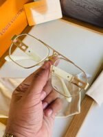 Lv premium transparent unisex luxury sunglasses - AmazingBaba