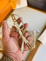 Lv premium transparent unisex luxury sunglasses - AmazingBaba