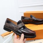 Lv Premium Loafers shoes - AmazingBaba